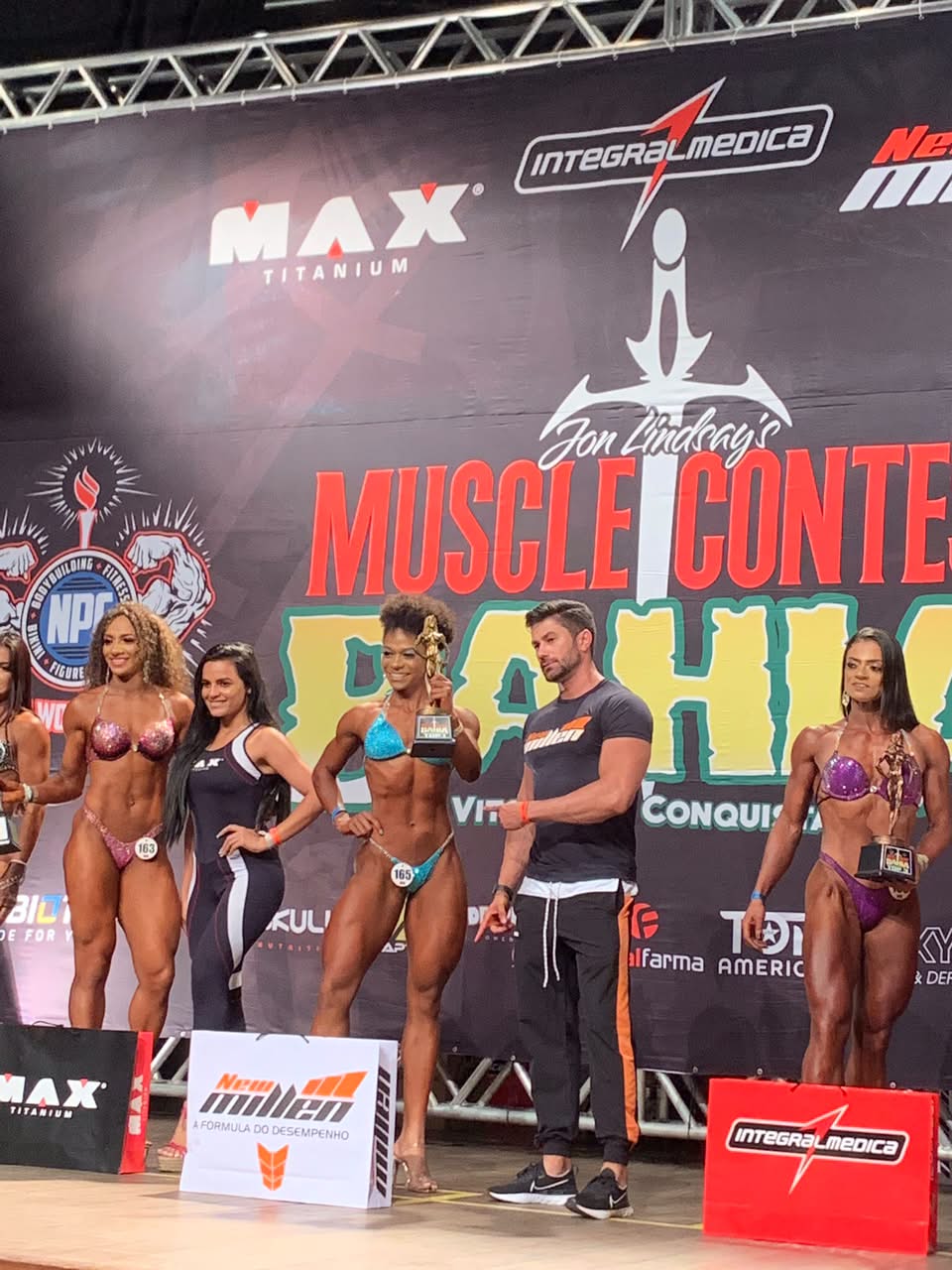 Beatriz no Muscle Contest Bahia 2022